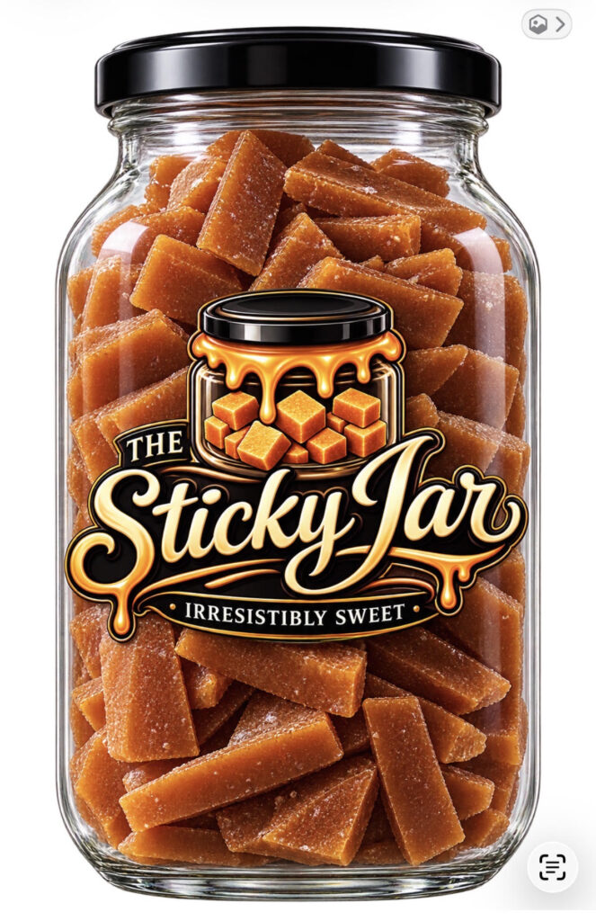 THE STICKY JAR - INVALID TOFFEE MORLEY